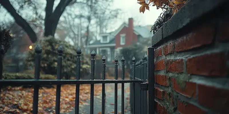 Aluminium Zaun Polen