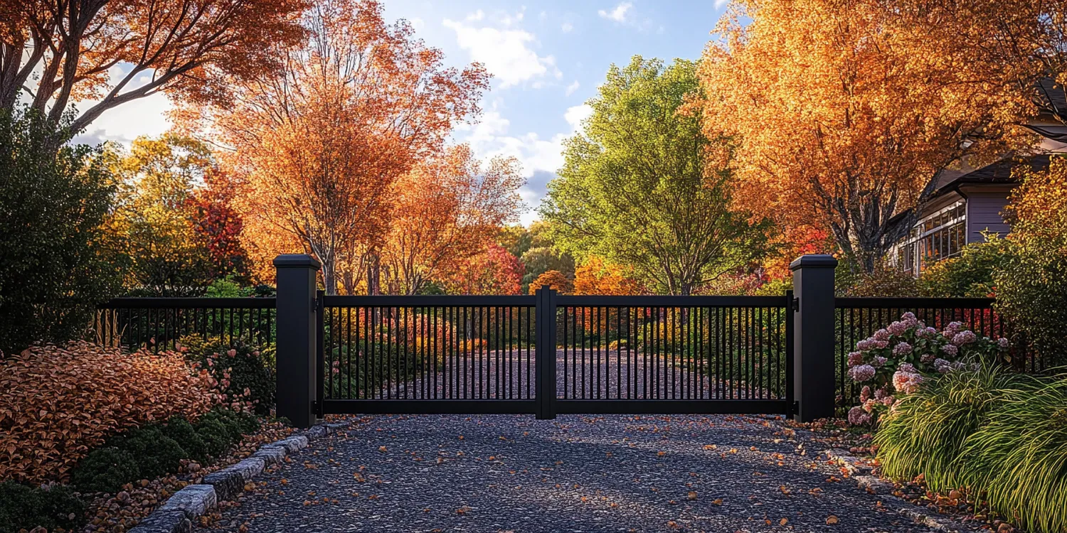Aluminiumzaun aus Polen