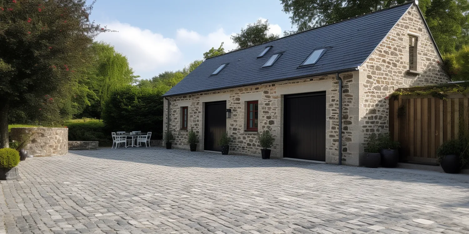 Etapy układania kostki brukowej