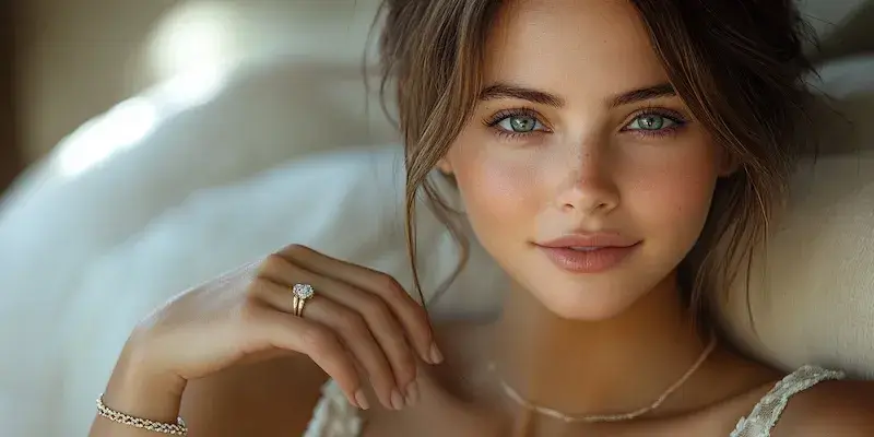 Pierścionek zaręczynowy na której ręce